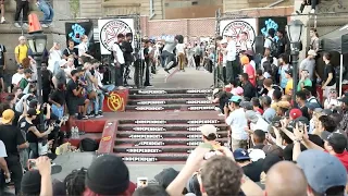 NEVER BEEN DONE DOUBLE 360 FLIP LES DOUBLE SET NYC DAISUKE IKEDA