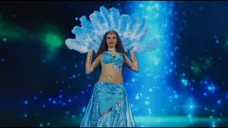 Feather fan dance l Show bellydance l Rakova Anna