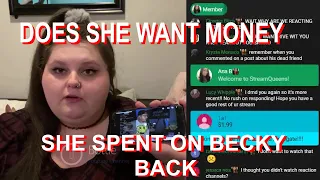 Amberlynn Reid buys all Becky's clothes and reacts to ObesetoBeast