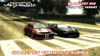 Need For Speed Most Wanted : Cobalt SS vs Toyota Supra | Blacklist #13