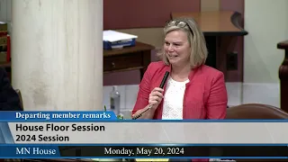 Rep. Anne Neu Brindley departing member remarks 5/20/24