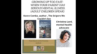 Ep 42  - Growing Up Too Fast: When Your Parent has Serious Mental Illness