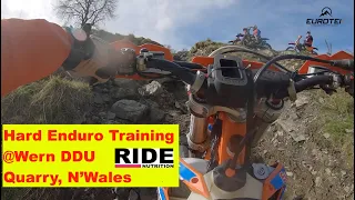 Hard Enduro Training @Wern DDU Quarry 300 TPI