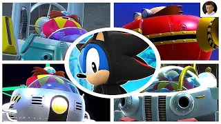 Sonic Superstars - All Bosses + Ending (Shadow Costume)