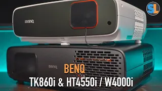 BenQ HT4550i / W4000i vs TK860i 4K Projectors