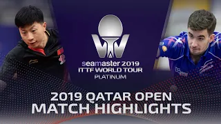 Ma Long vs Tristan Flore | 2019 ITTF Qatar Open Highlights (R32)