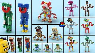Project Playtime Incineration: How to make ALL NEW SKINS out of LEGO (Huggy, Mommy, and Boxy)