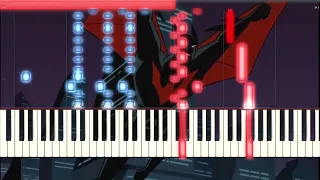 [Hard] Batman Beyond Intro Theme // Synthesia | by AyJay the Music Artist