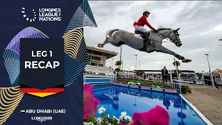 Dive into the action of the first leg of the Longines League of Nations in Abu Dhabi! 🤩🇦🇪