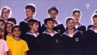 Superar Children´s Choir & The Vienna Boys Choir - Building Bridges - live - ESC Song Contest 2015