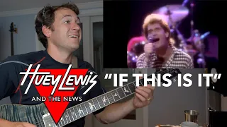 Guitar Teacher REACTS: HUEY LEWIS & THE NEWS "If This Is It" | LIVE Sports Tour 1985