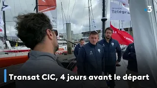 Transat CIC, 4 jours avant le départ