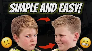 Super Easy Boys Haircut Tutorial ✂️ How To Cut Hair at Home