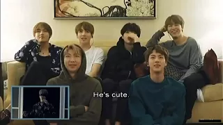 BTS reacting to LIE // MAMA [ENG SUBS]