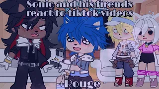 •Sonic e seus amigos reagindo a vídeos de Tik Tok• ft.Rouge *Créditos na descrição* {Sonadow?} •GC•