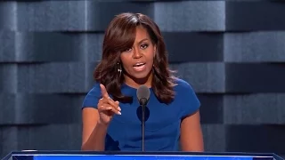 Watch highlights from US first lady Michelle Obama’s speech at the 2016 Democratic convention