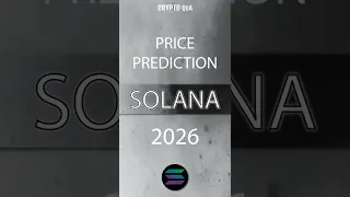 crypto news | solana price prediction 2026 | #Shorts