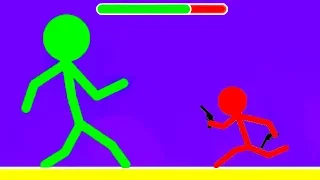 Я ДОЛЖЕН ПОБЕДИТЬ СИЛЬНОГО БОССА! БЕЗУМИЕ И УГАР В STICK FIGHT