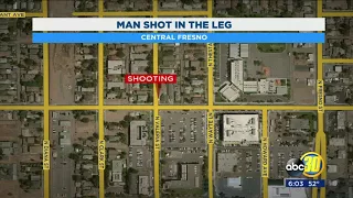 Police investigate shooting in Central Fresno