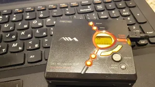 Net-md minidisc проверка aiwa