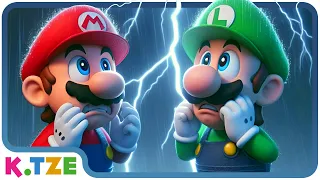 They are AFRAID of Thunderstorms ⚡️😱 Super Mario Odyssey Story