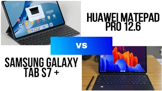 Сравнение HUAWEI MatePad Pro 12.6 vs Samsung Tab S7+