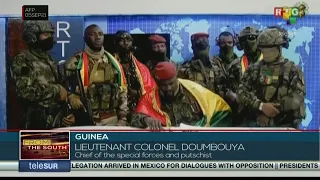 Military in Guinea seizes power and arrests the president