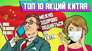 ГДЕ ДНО КИТАЯ? ТОП 10 КИТАЙСКИХ АКЦИЙ. ALIBABA, BAIDU, NetEase