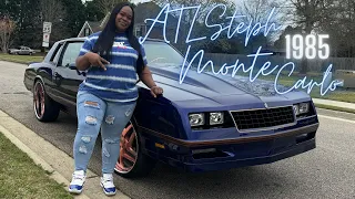 1985 Monte Carlo SS On 24'' Rose Gold Forgiato's (Interview With ATL Steph)