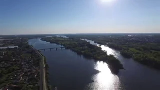 La Loire vue du ciel DJI en 4K