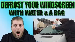 Defrost Your Windscreen With This DE-ICER Trick  |   I can't believe it works