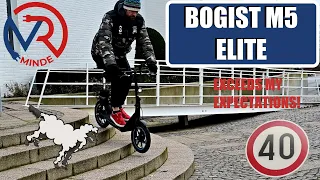 Bogist M5 Elite Electric Scooter - The Enhanced Edition of Bogist M5 Pro