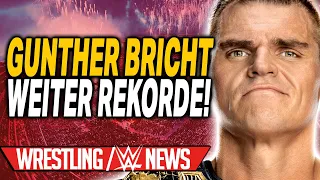 Gunther bricht weitere Rekorde, Hulk Hogan lehnt TV Verträge ab | Wrestling/WWE NEWS 94/2023