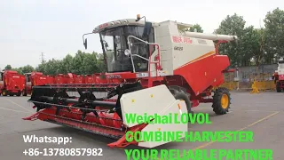 Weichai lovol GM80 harvester