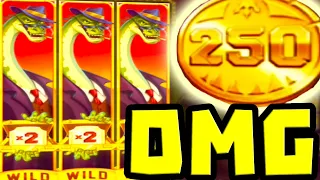 OMG BONUS BUYS 😱 DINOPOLIS 🔥 EPIC SESSION ALL THE WILD REELS UNLOCKED HUGE COIN GOLD CARD‼️💥