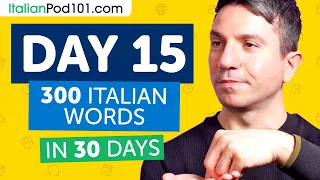 Day 15: 150/300 | Learn 300 Italian Words in 30 Days Challenge