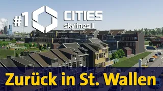 Let's Play Cities Skylines 2 ✦ #1: Zurück in St. Wallen ✦ incl. Rabattcode (Gameplay / Deutsch)