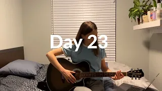 Learning to Play the Guitar (90 DAY TIMELAPSE)
