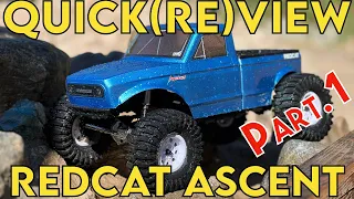 Crawler Canyon Quick(re)view:  Redcat Everest Ascent (Part 1)