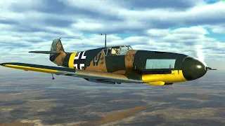 Intense Dogfights in the Battle of Stalingrad - Bf 109 F-4