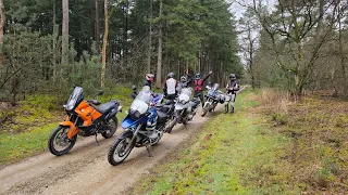 Gelderland Adventure Riders - TET section 3 Netherlands (BMW R1150GS / Honda Africa Twin / KTM 990)