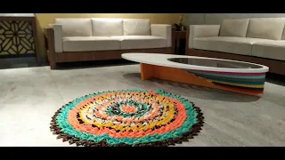 Tribe India Handcrafted Fabric Doormat