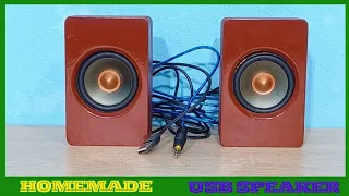 How To Make USB Speaker At Home l S.F creative channel