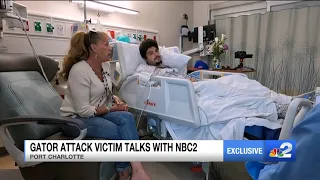 Alligator eats man’s arm during attack in Port Charlotte, victim survives to tell his story