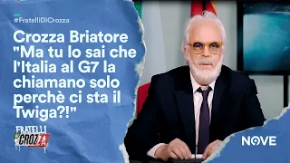 Crozza Briatore "Ma tu lo sai che L'Italia al G7 la chiamano solo perchè ci sta il Twiga?!"