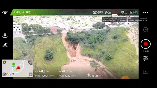 mavic air sobrevuando bairro Iguaçu onde fui criado des de criança aqi foi minha infância