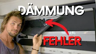 5 häufigsten Van Dämmung Fehler! Anleitung Camper richtig dämmen!