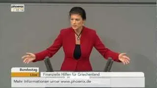 Griechenlandhilfe - Rede von Sahra Wagenknecht (Die Linke) am 30.11.2012