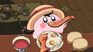 Kirby MUKBANG Animation - Ghibli Howl's Moving Castle