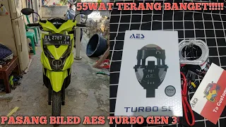 PASANG BILED AES TUBRO GEN 3 // DI BEAT ESP TERANG BANGETTTT‼️‼️‼️‼️